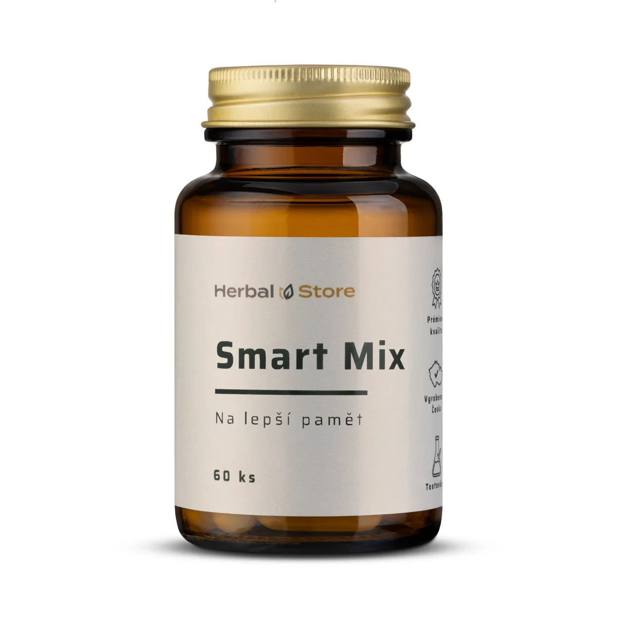 Herbal Store  Smart Mix - Na lepší pamět 50 kapslí