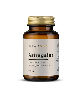 Astragalus, Kozinec blanitý kapsle - extrakt s 1% Astragaloside IV