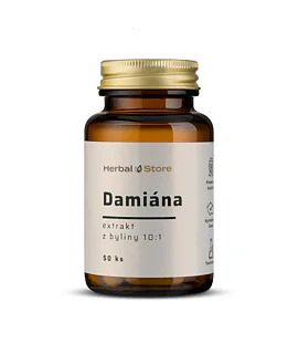 Damiána kapsle - extrakt z byliny 10:1