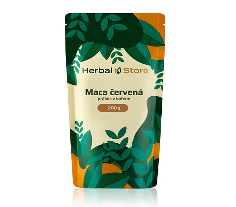 Maca Červená Bio - prášek z kořene